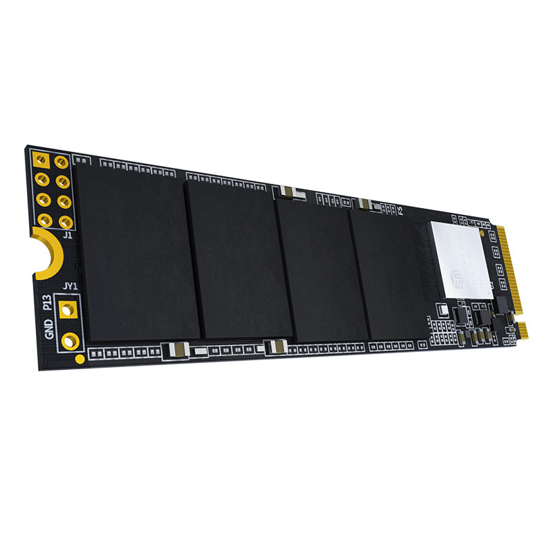 A high-capacity, internally mounted, new-generation plastic M.2 NVMe PCIe 3.0 SSD with a read speed of 2200 MB/s, suitable for large-scale data storage. - Image 2