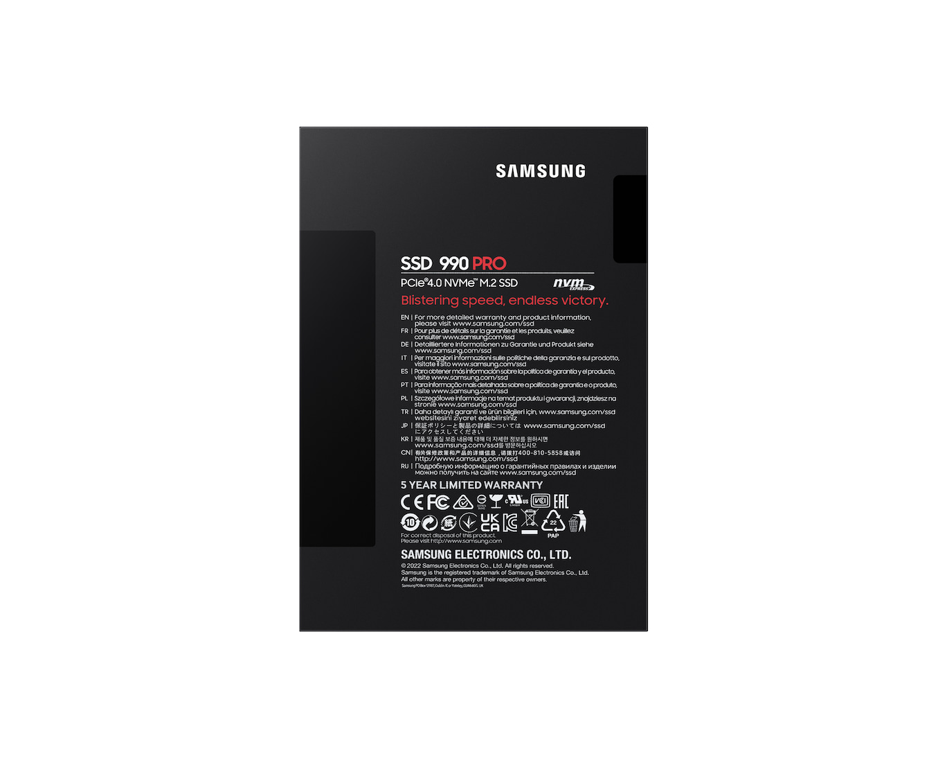 Samsung 990 PRO PCIe 4.0 NVMe™ M.2 Solid State Drive - Image 6