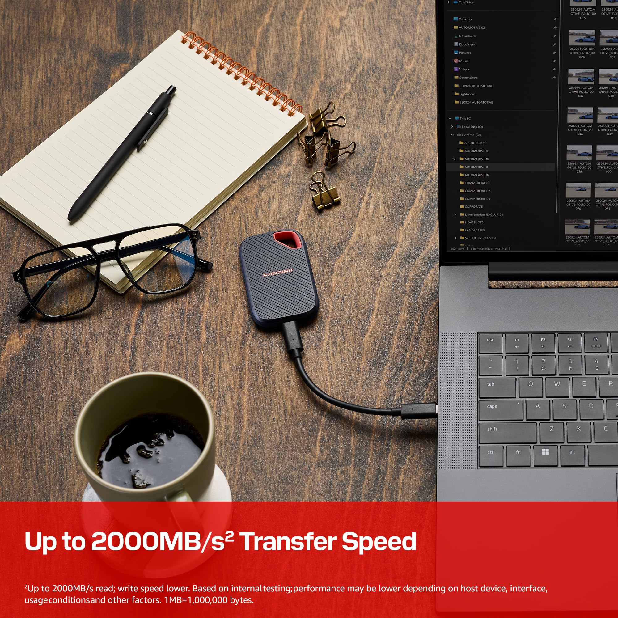 SANDISK 4TB Extreme Portable SSD New Model - Image 4